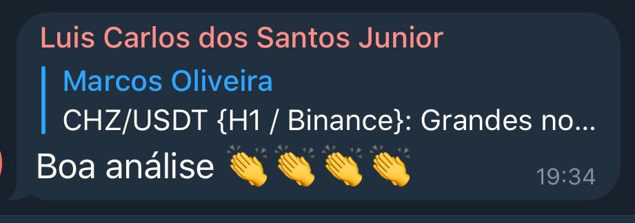 Depoimento de membro
