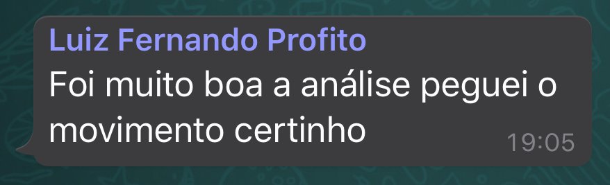 Depoimento de membro