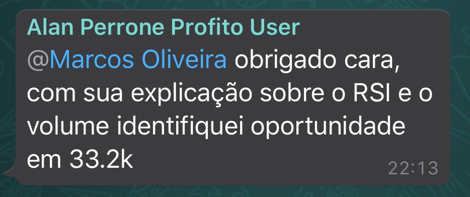 Depoimento de membro