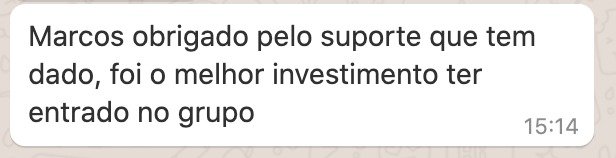 Depoimento de membro